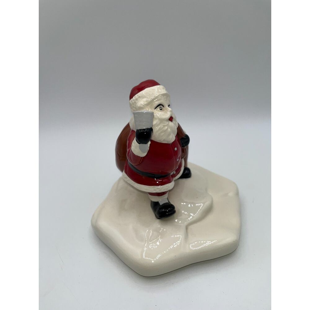 Vintage Japan Replacement Santa Claus Cookie Jar (LID ONLY) Replacement Top - Picture 16 of 16